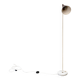 Lampe sur pied italienne avec base en marbre par Stillux