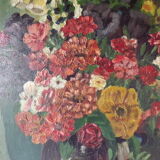 Oil on still life panel