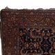 Vintage Turkish rug handmade 126x196 cm