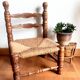 1940s Dudouyt style low chair