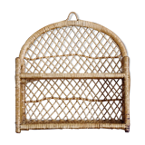 Vintage wicker and rattan