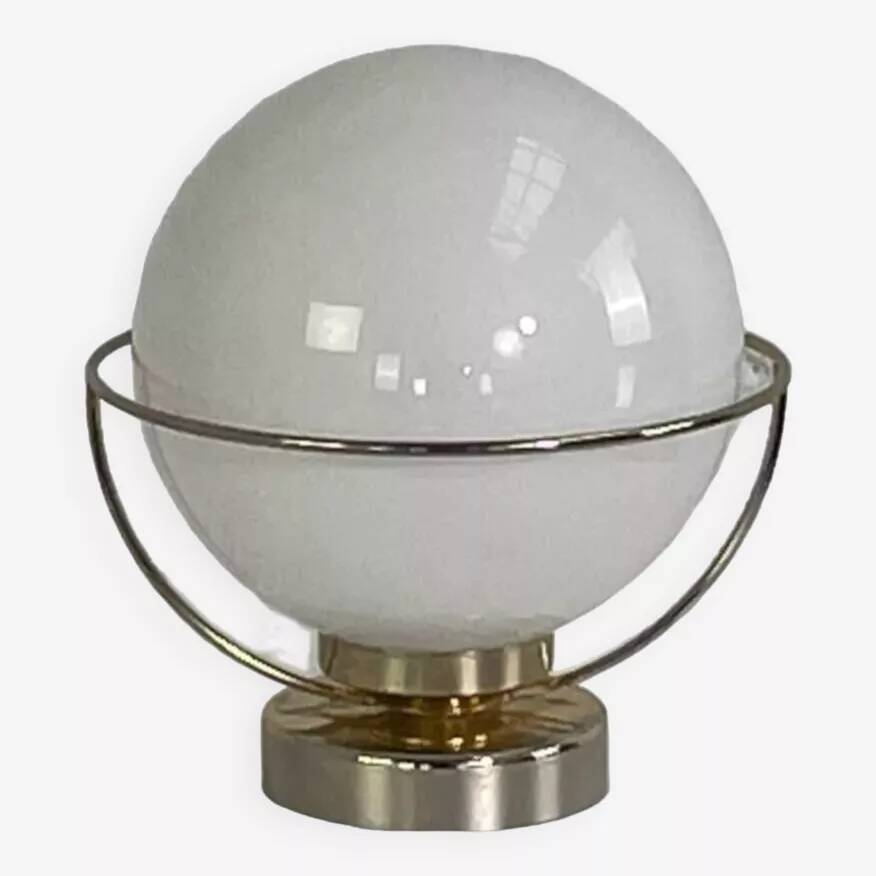 1950s brass wall light