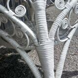 Peacock Rattan Roundtable 1960