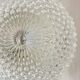 Small wall light ceiling light thick glass 1970 1980 LAMP-7419