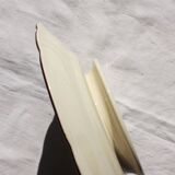 Pexonne hand painted footed serving plate or dish