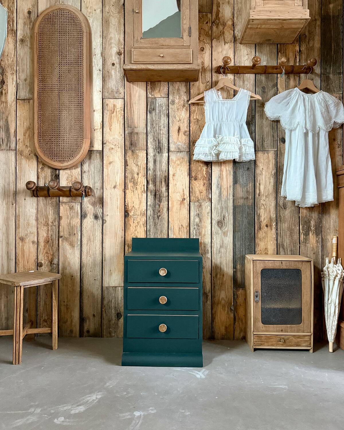 Art Deco bedside table