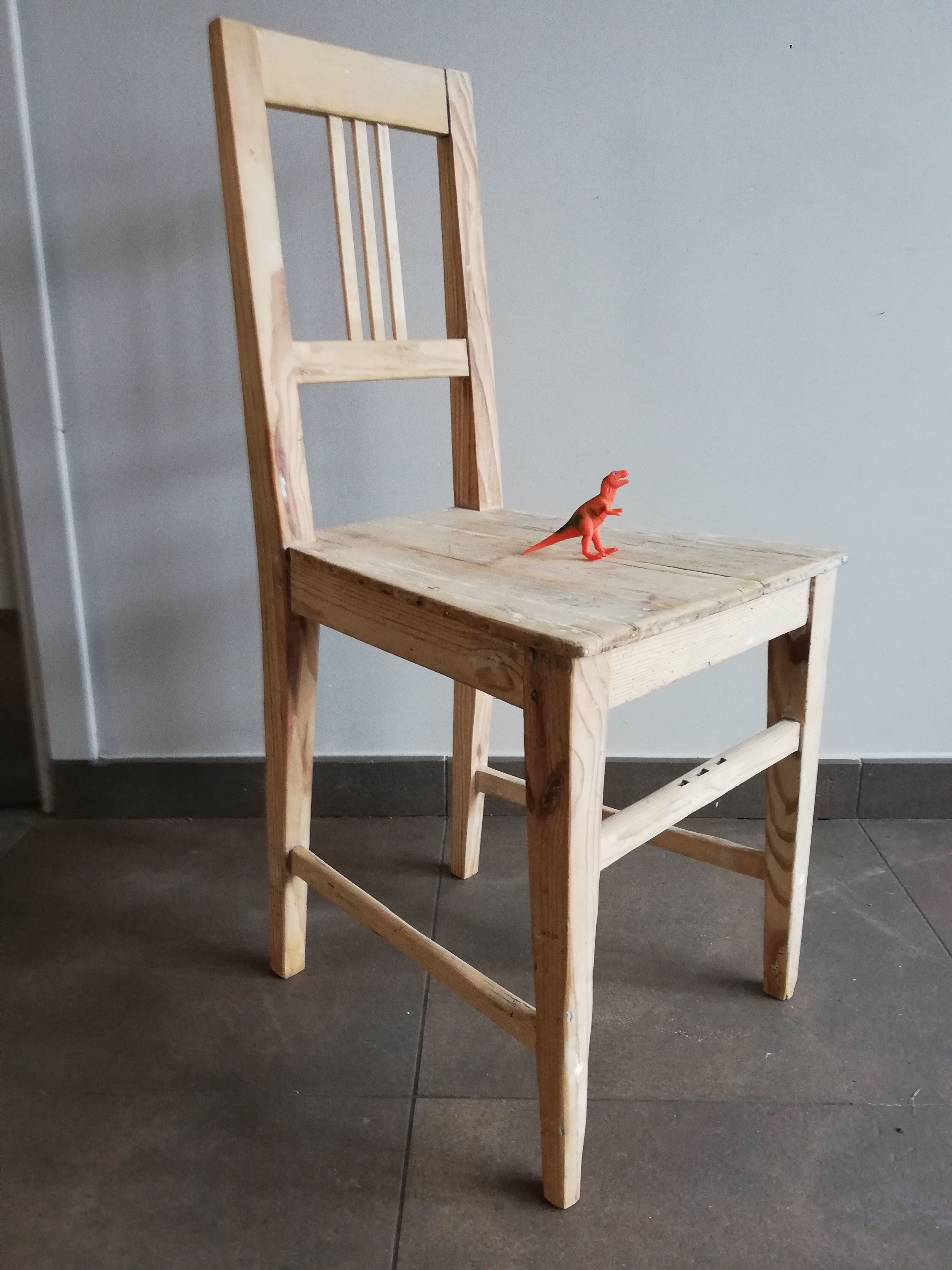 Vintage wooden chair, 50s