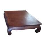 Ensemble canapé, pouf, tapis, table basse, rideaux, tringle