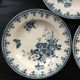 Lot 3 assiettes terre de fer