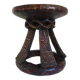 Vintage African tribal stool