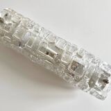 Mid-century modern brass and glass bubble table lamps by Richard Essig for Saku Leuchten, 1960s, set of 2