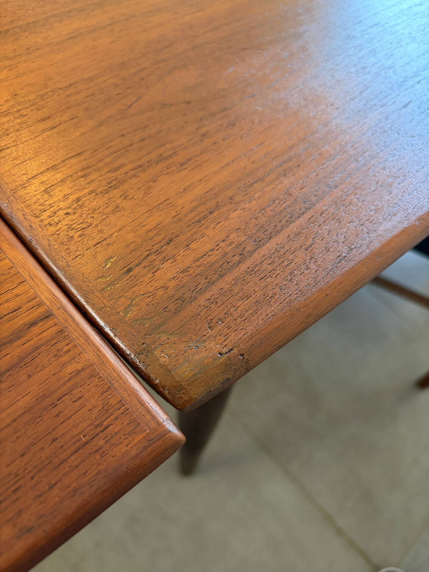 Scandinavian teak table Samcom
