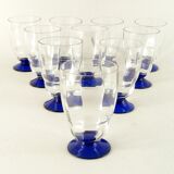 1930 glasses, blue feet