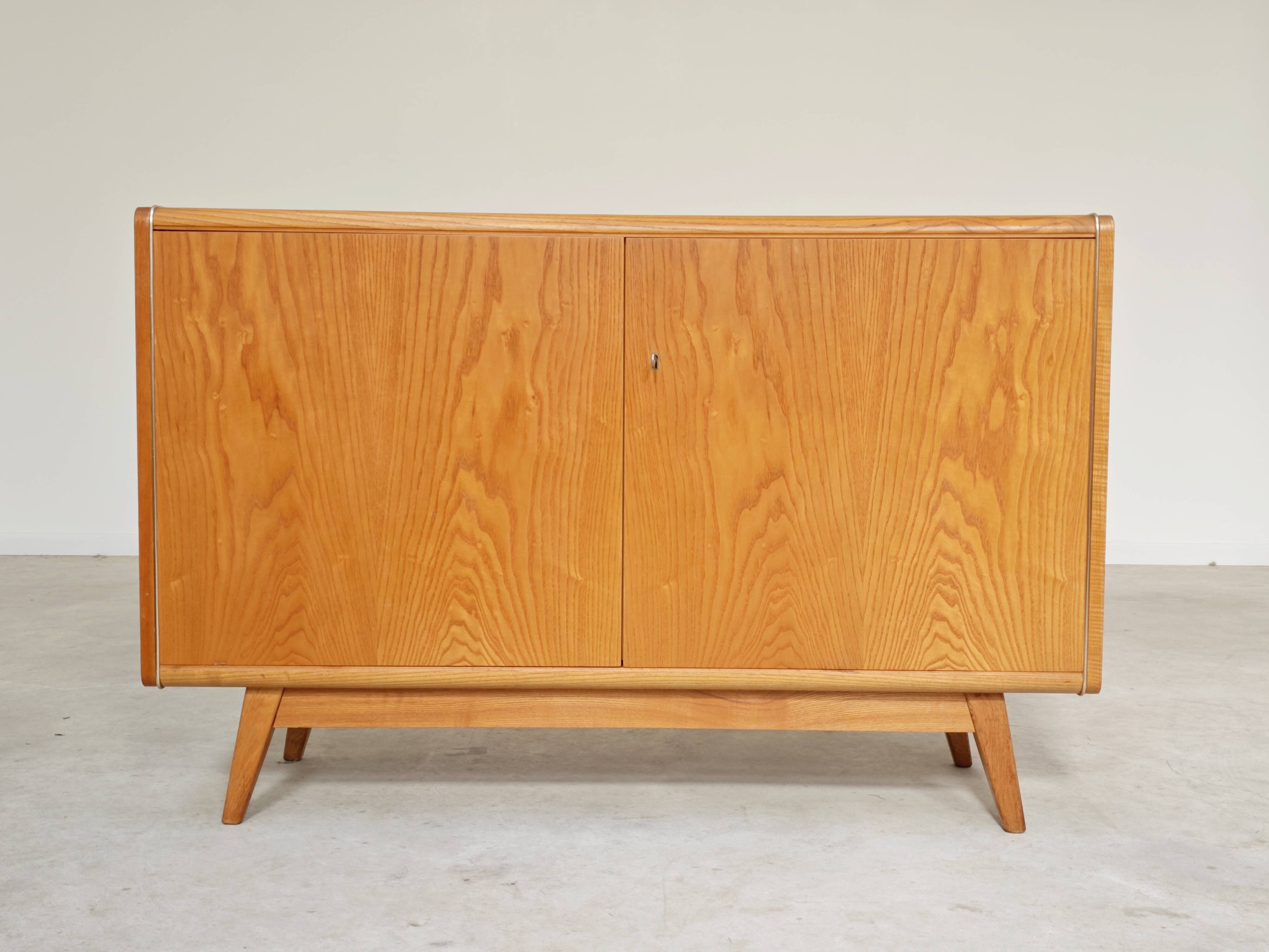 Jitona U-369 low sideboard by Bohumil Landsman and Hubert Nepozitek 1960
