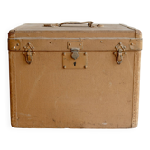 Vintage ochre trunk – Storage chest