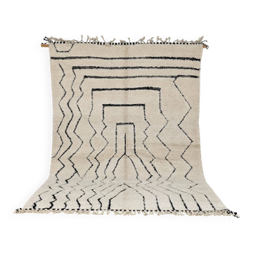 Large Beni Ouarain rug, 290 x 202 cm || 9.51 x 6.63 feet, G-262