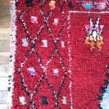 Ancient Berber carpet 125x225cm