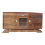 Art Deco sideboard in burr walnut