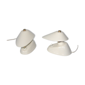 A pair of Bakelite lamps, 50s