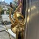 Henri Fernandez - Pair of Sauterelles model lamps or wall lights