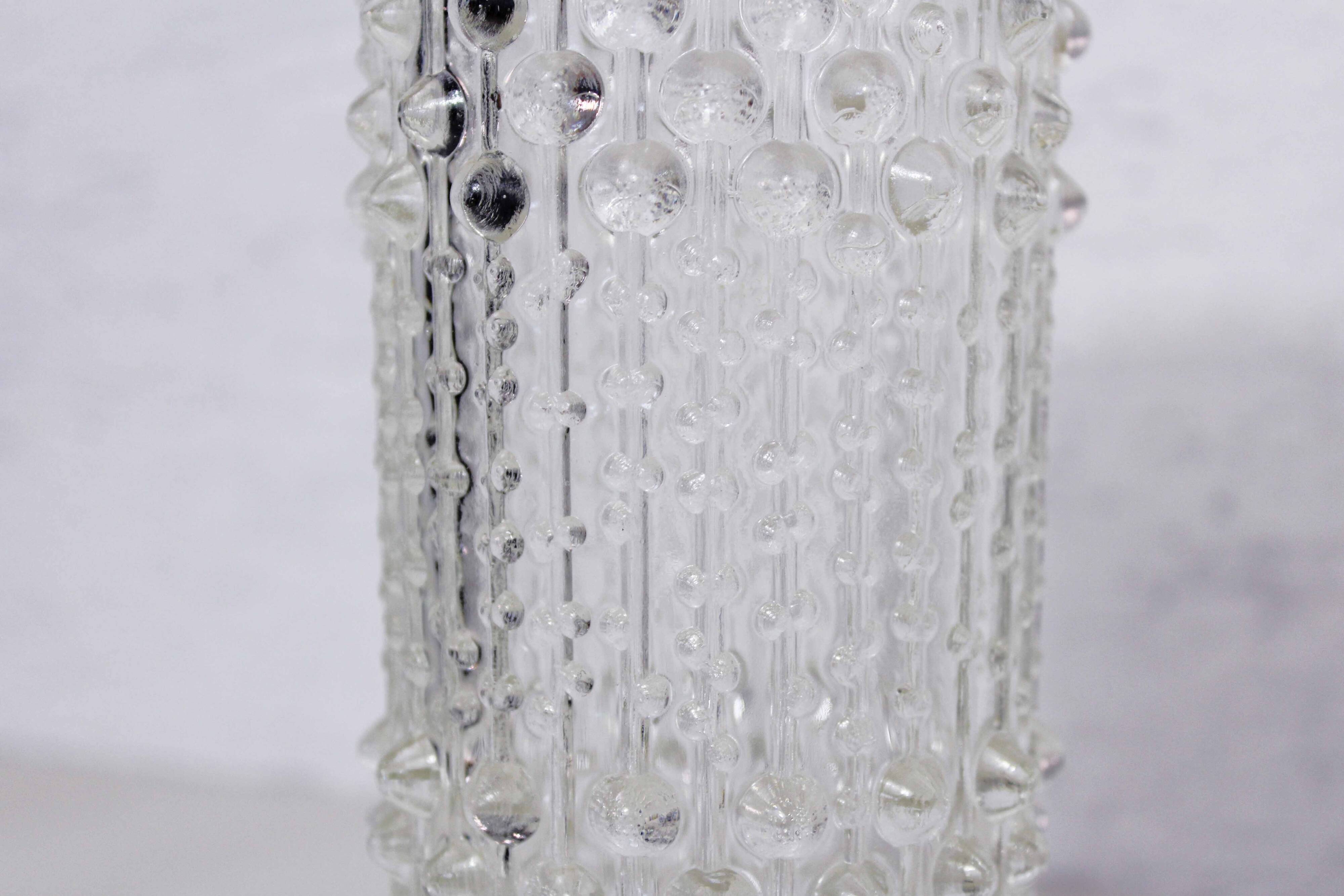 Vase "candle wax" Sklo Union 1970