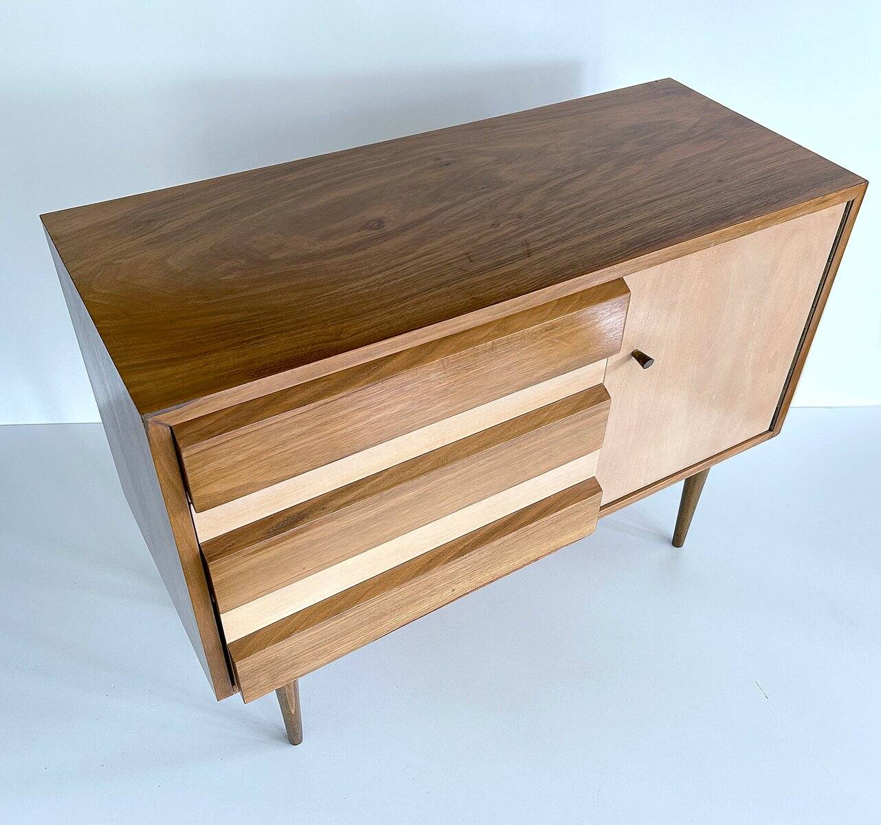 Buffet scandinave vintage en bois, années 1960