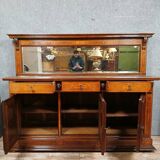 Mercier and Chaleyssin in Lyon: sideboard in marquetry stamped