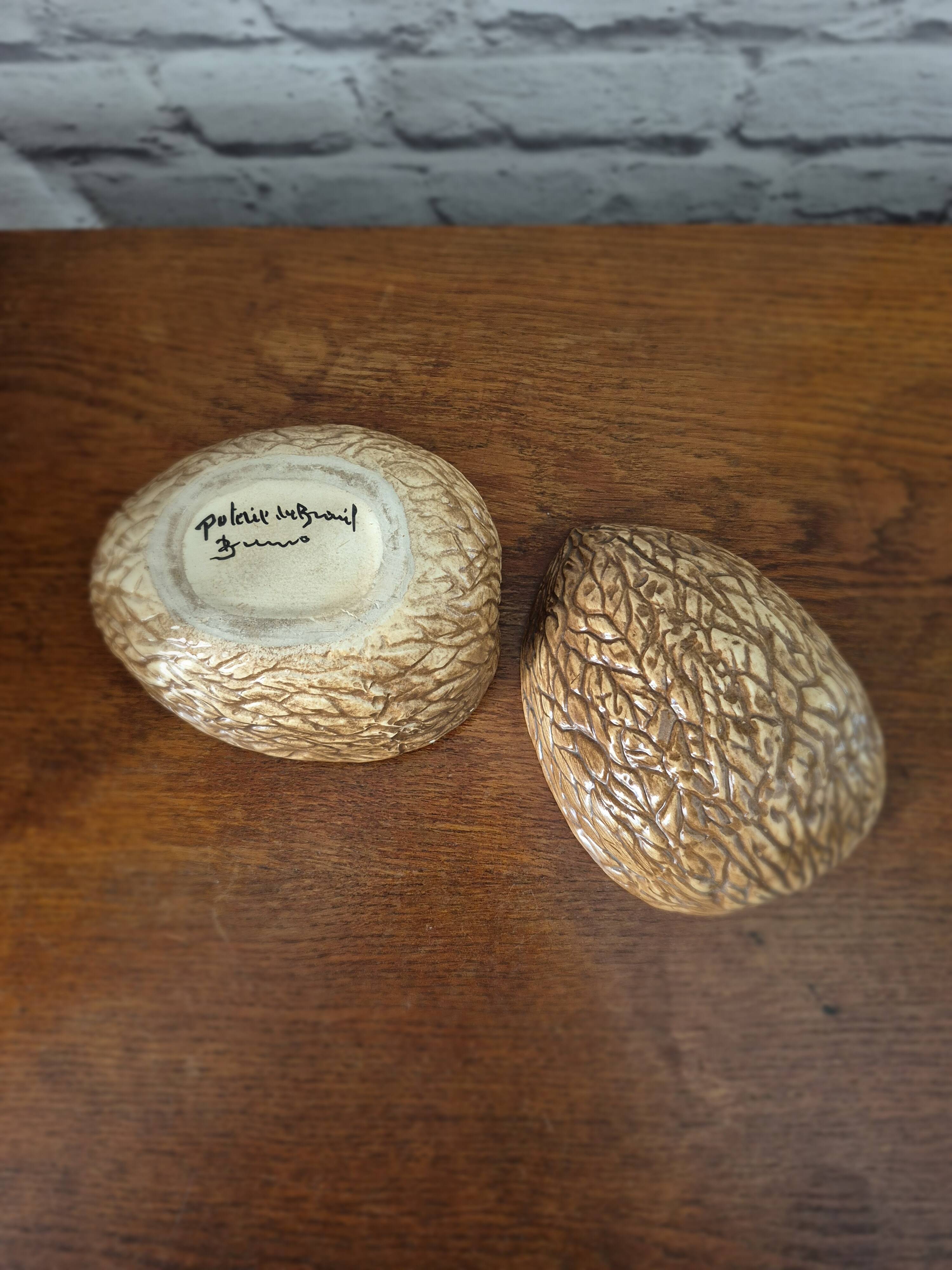 Rare vintage 60s bruno dose nut box