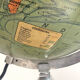 Luminous glass globe early twentieth century