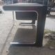 Desk 70s in metal and chrome