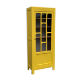 Glass-glazed Parisian wardrobe 1950