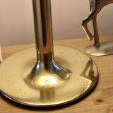 1970's Large Brass Table lamp designed by Anna Ehrner for Ateljé Lyktan Åhus