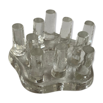 Glass teapot warmer