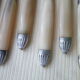 Box of 12 old table knives and 12 cheese knives Superior cutlery AB