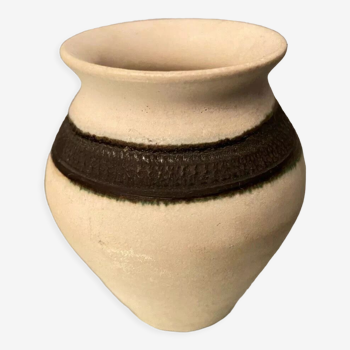 Vase en céramique Raku signée