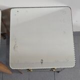 Pair of vintage 1950s mirrored bedside tables