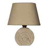 Italian travertine lamp