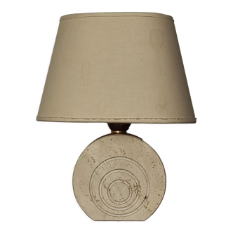 Italian travertine lamp