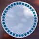 Set of 5 vintage flat plates by Hans-Theo Baumann for Thomas Germany.
