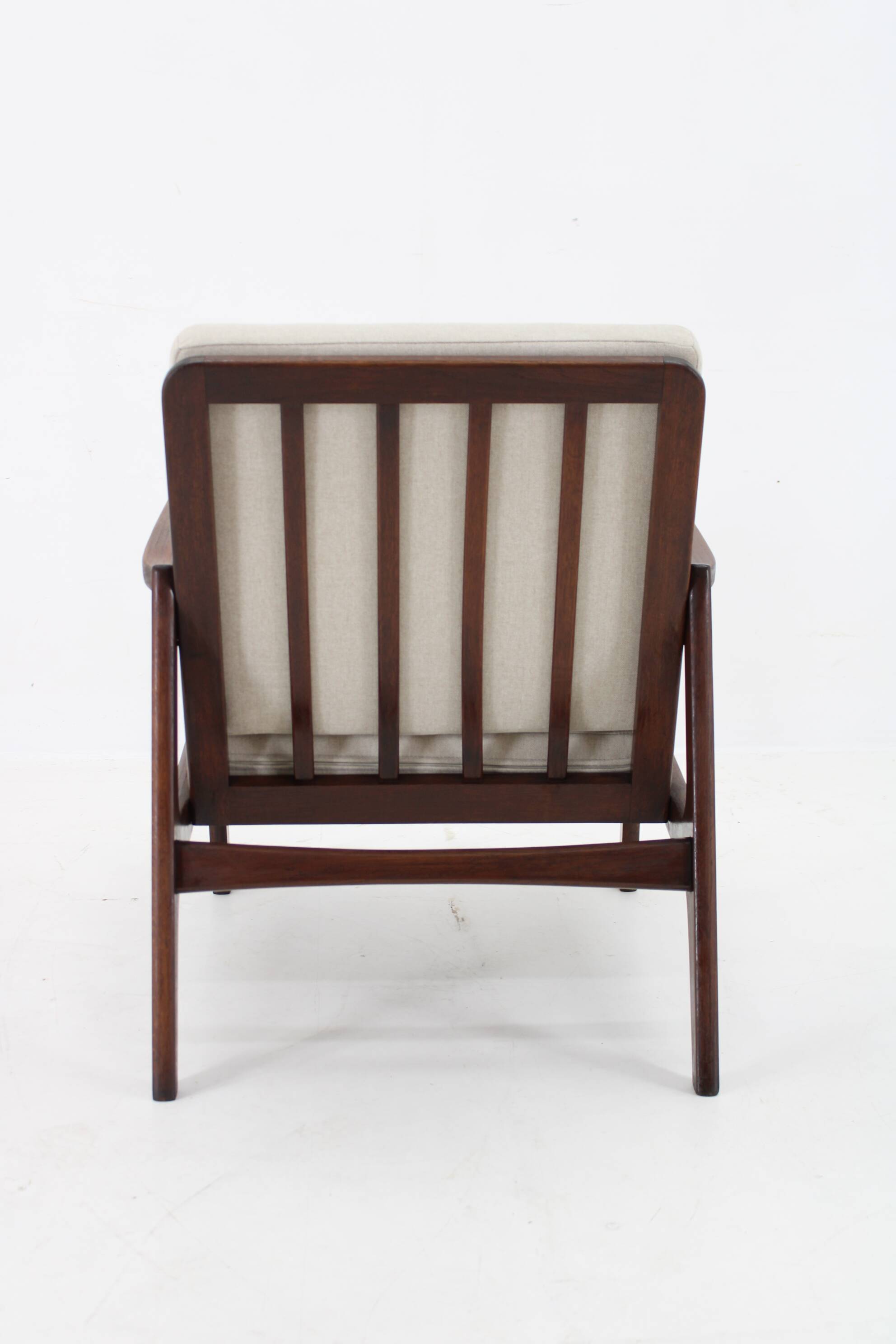 1960s Danish Armchair, Restored