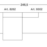 Hay 2/3 seater modular sofa