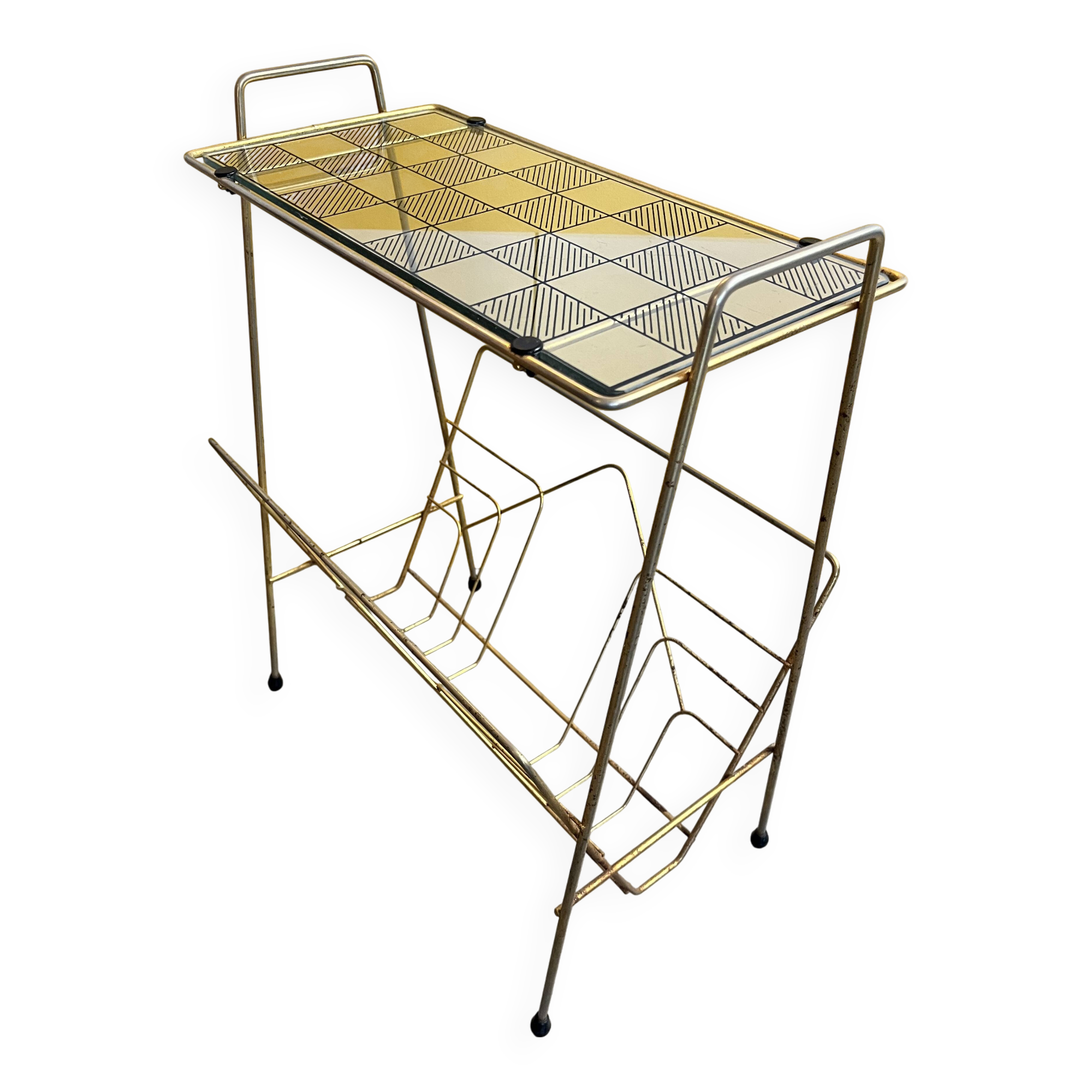 Vintage magazine rack