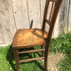 Luterma bistrot chair in wood 70s vintage