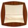 Midcentury Modern Rosewood Square Mirror, Campo & Graffi Italy, 1960