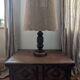 Lampe en bois