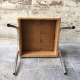 Chair of the 1950s with its Ottoman