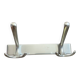 Vintage aluminum coat rack