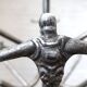 Vintage industrial coat rack