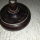 Ancient coral dated 1922 wood turned cabinet of curiosities