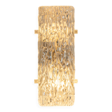 Pairs of Kalmar glass wall lights, Austria, 1960s.